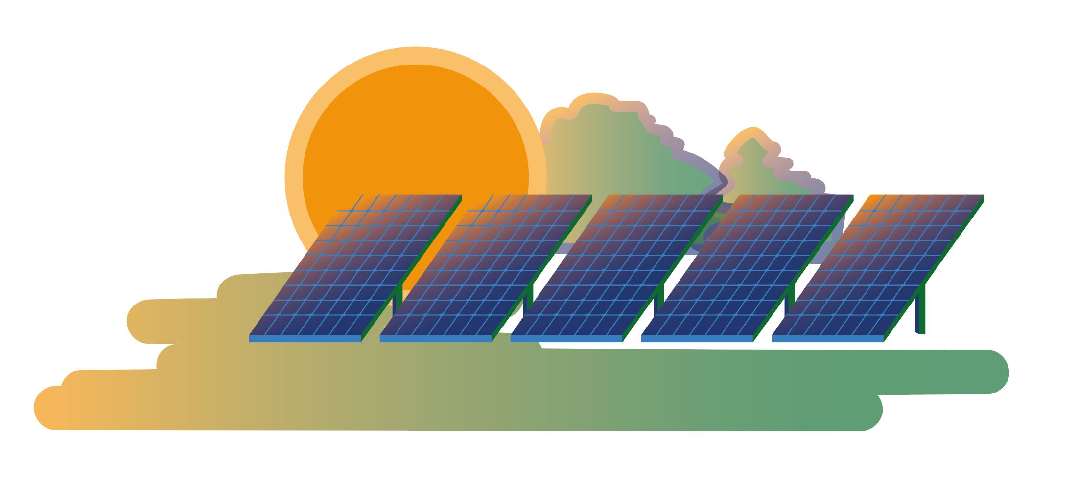 4 renewable energy illustration