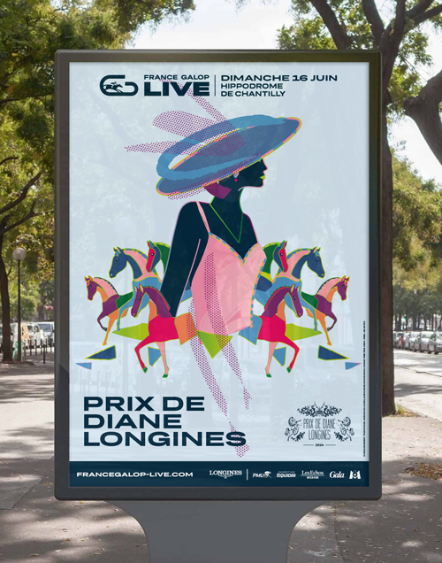 Prix de Diane Longines affiche 2024