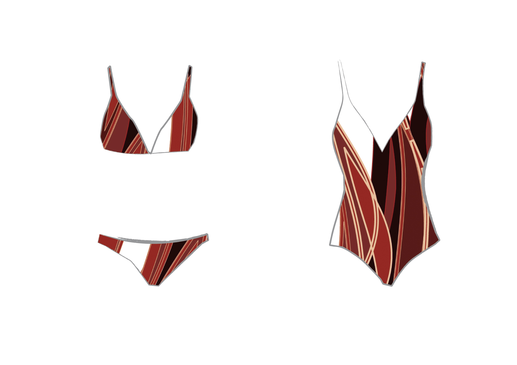 eres plage collection 3 maillots
