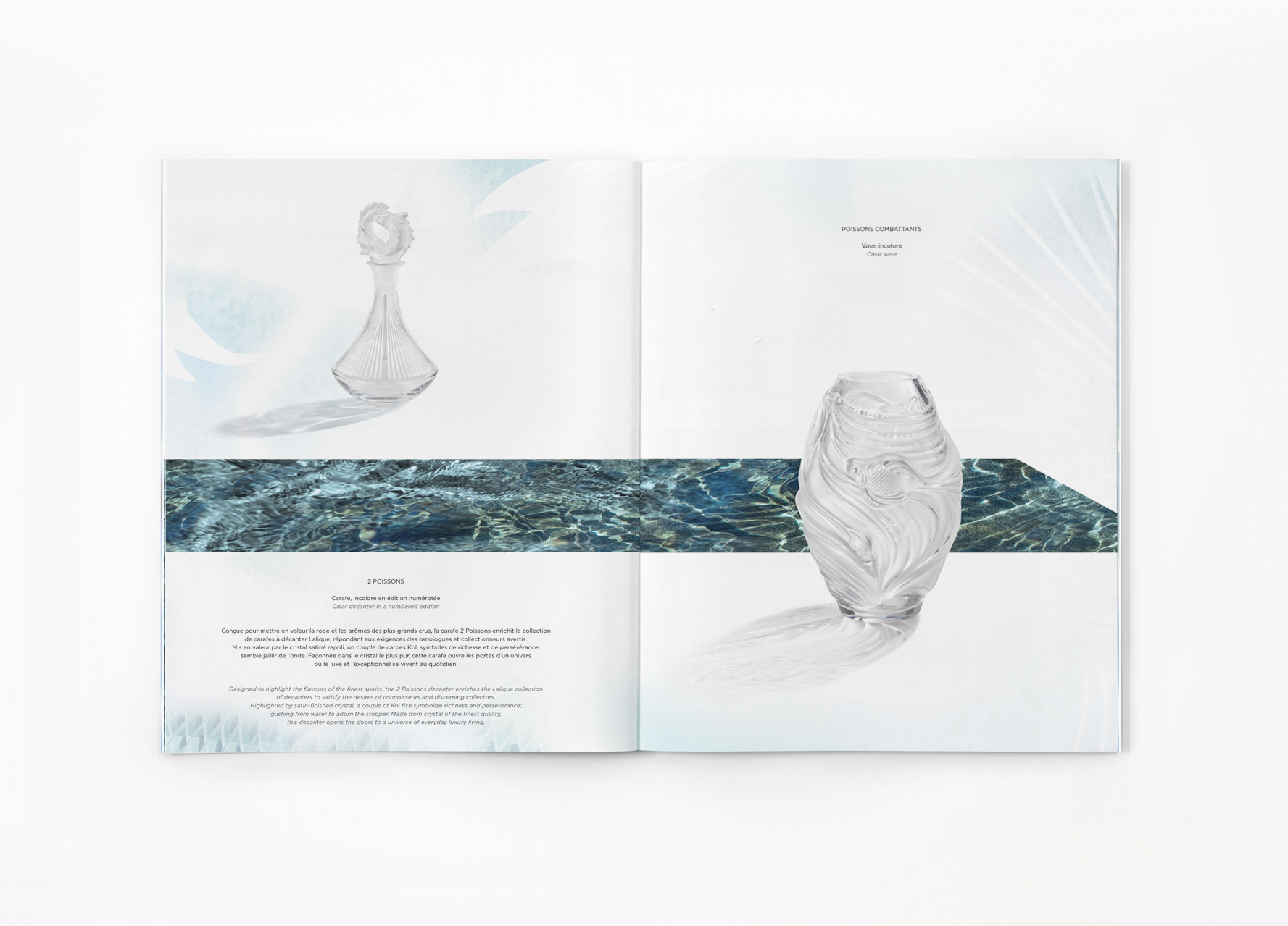 lalique aquatique brochure