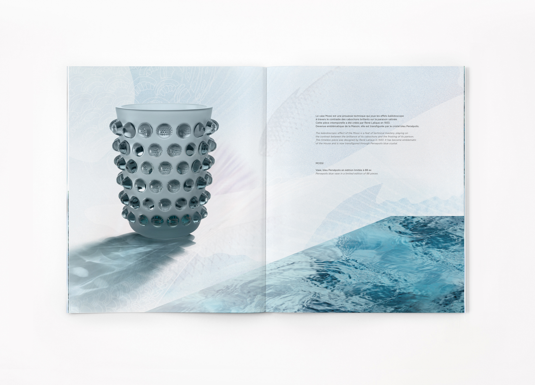 lalique aquatique brochure