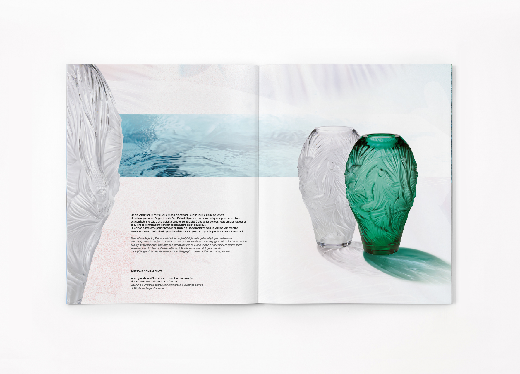 lalique aquatique brochure